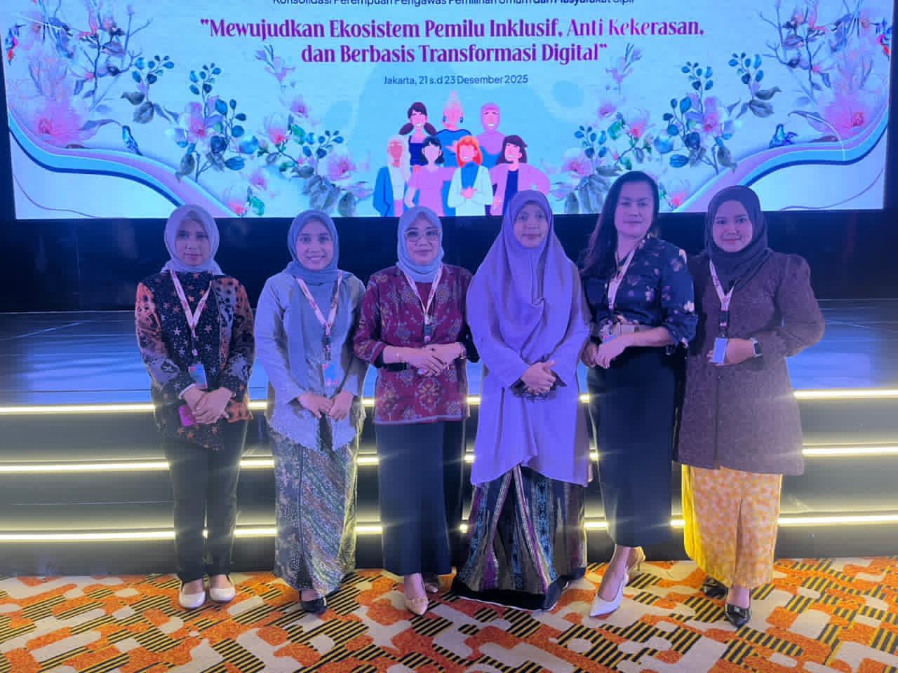 Rakor Konsolidasi Perempuan Pengawas Pemilihan Umum dan Masyarakat Sipil