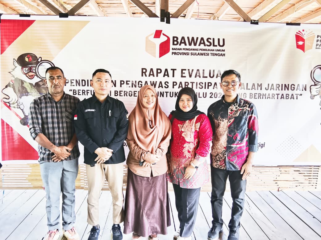 Bawaslu Morowali Mengikuti Rapat Evaluasi Pendidikan Pengawas Partisipatif dengan Tema Berfungsi bergerak untuk Pemilu 2029 yang bermartabat 