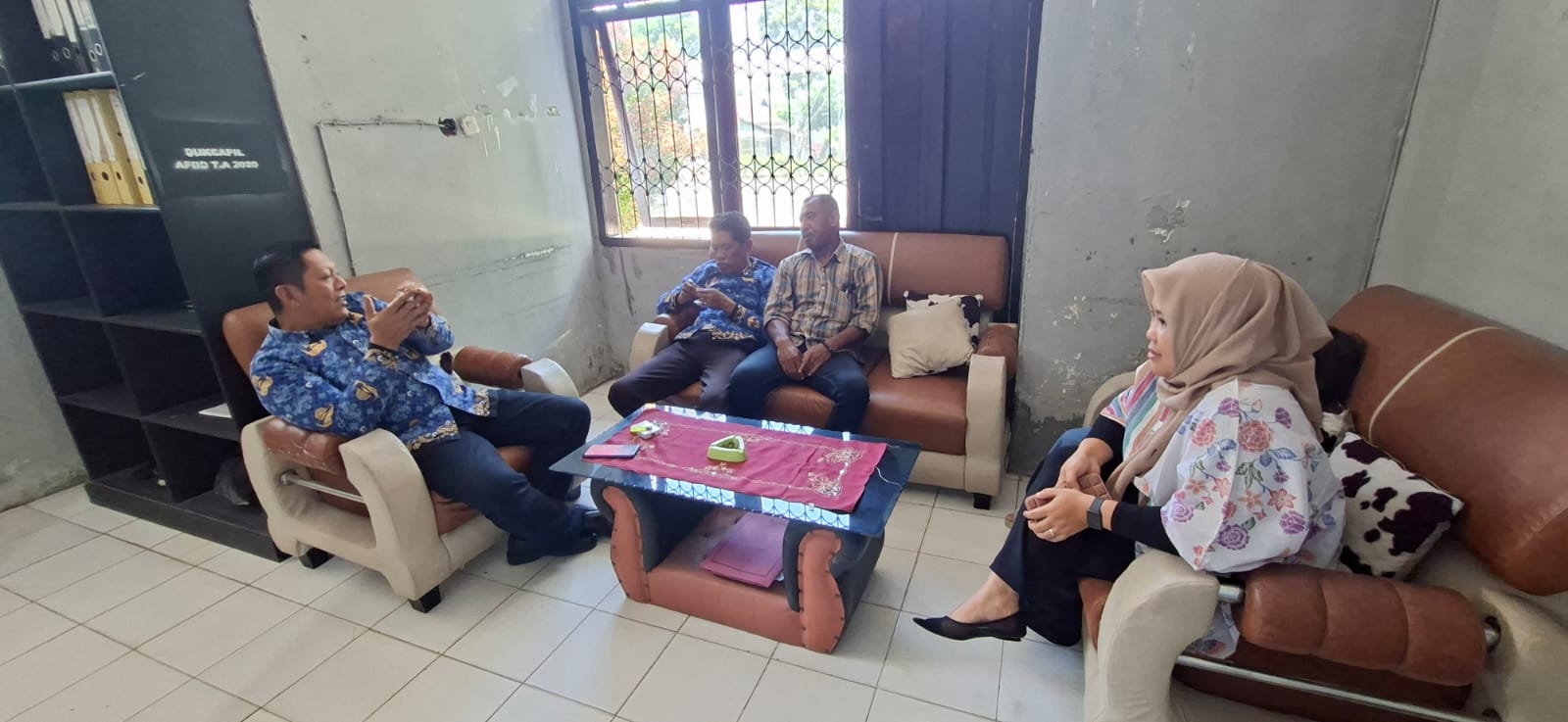 Bawaslu Kabupaten Morowali Melakukan Koordinasi Ke DUKCAPIL