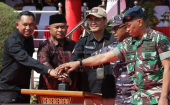 BAWASLU MOROWALI IKUT SERTA DALAM KEGIATAN APEL SIAGA PENGAWASAN PEMILU TAHUN 2024