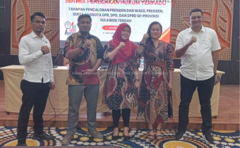 Rakornas Sentra Penegakan Hukum Terpadu Tahapan Pencalonan Presiden dan Wakil Presiden, Serta Anggota DPR, DPD, dan DPRD Se-Provinsi Sulawesi Tengah