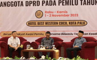 BAWASLU MOROWALI HADIRI PENGAWASAN TAHAPAN PENCALONAN ANGGOTA DPRD PADA PEMILU TAHUN 2024
