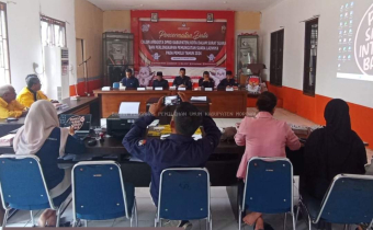 BAWASLU MOROWALI AWASI PENCERMATAN DATA CALON ANGGOTA DPRD KABUPATEN/KOTA PEMILU TAHUN 2024