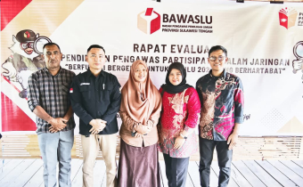 Bawaslu Morowali Mengikuti Rapat Evaluasi Pendidikan Pengawas Partisipatif dengan Tema Berfungsi bergerak untuk Pemilu 2029 yang bermartabat 
