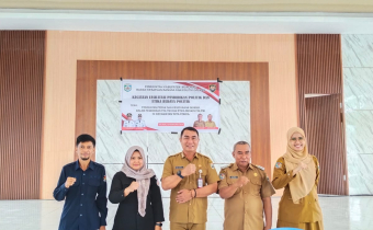 Bawaslu Kabupaten Morowali mengikuti Kegiatan yang di laksanakan oleh Badan Kesatuan Bangsa dan Politik
